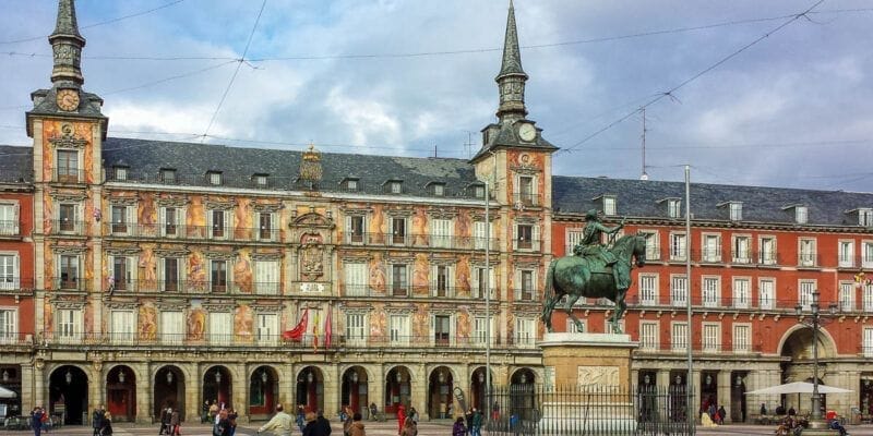 Plaza Mayor, Madrid, España