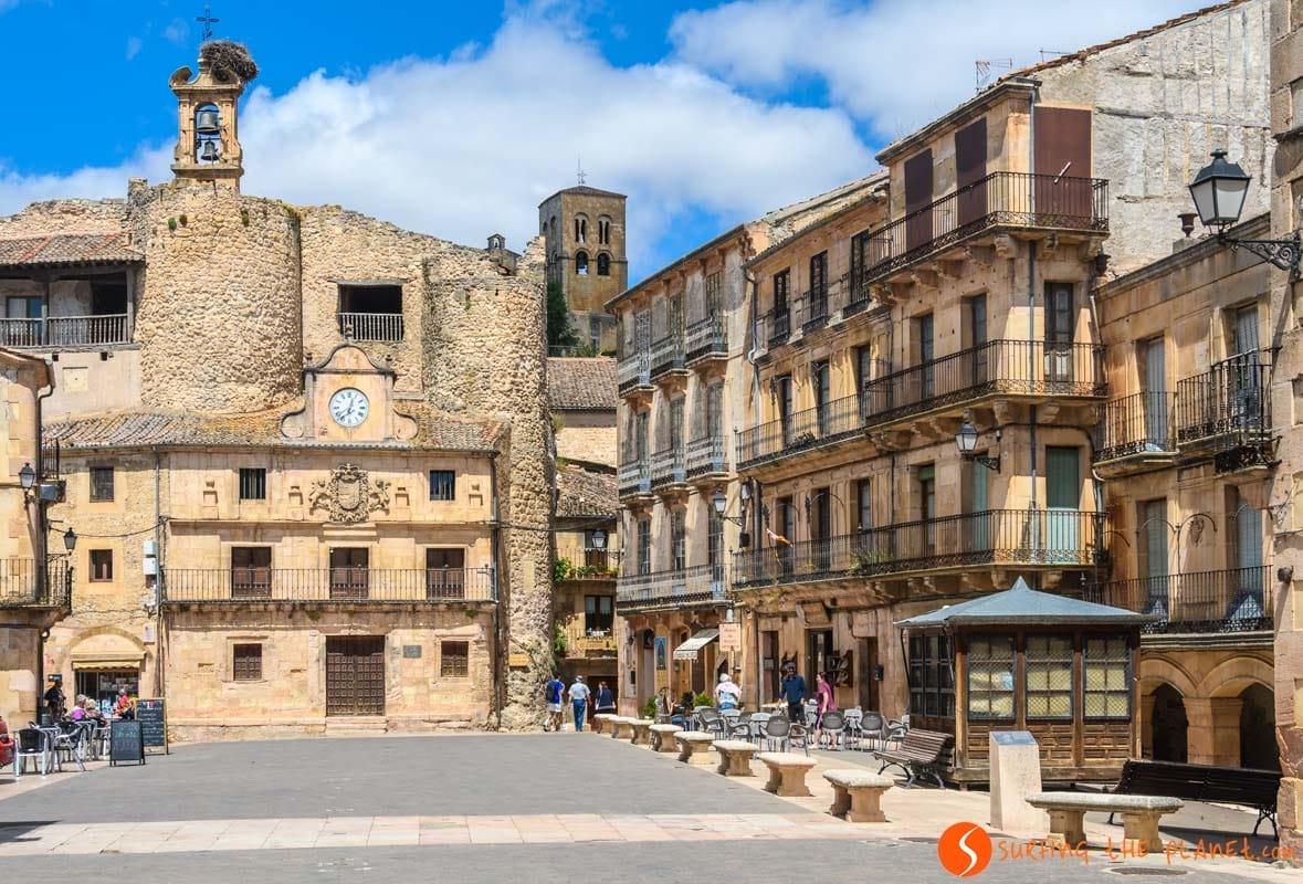 Plaza central, Sepúlveda, Segovia | Pueblos de Castilla y León
