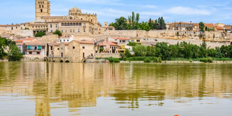 Vistas de casco antiguo, Zamora, Castilla y León