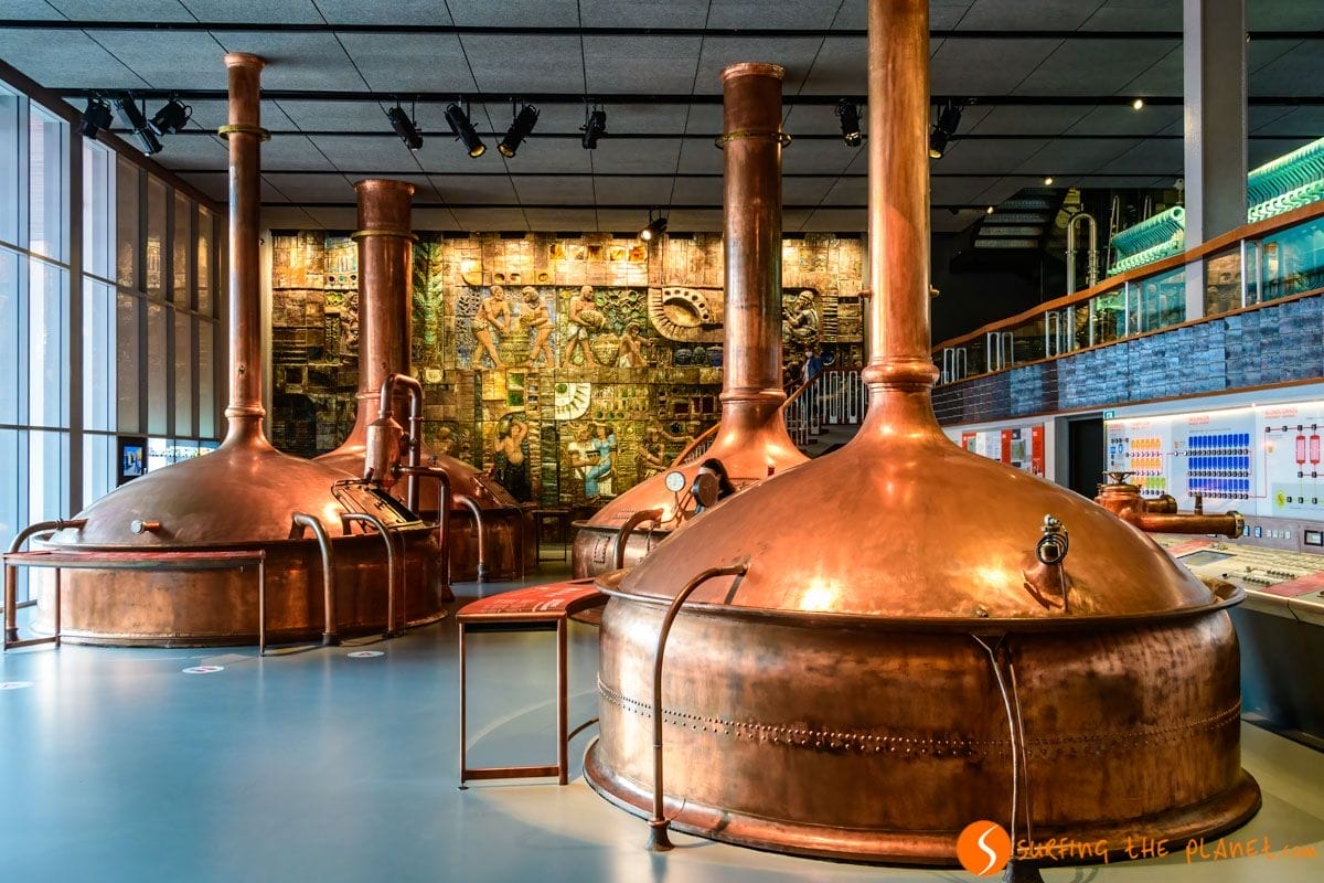 Grandes tanques de cerveza, Museo Estrella Galicia, A Coruña | Que hacer en Galicia Grandes tanques de cerveza, Museo Estrella Galicia, A Coruña | Que hacer en Galicia
