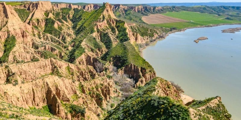 Formaciones rocosas, Barrancas de Burujón, Toledo