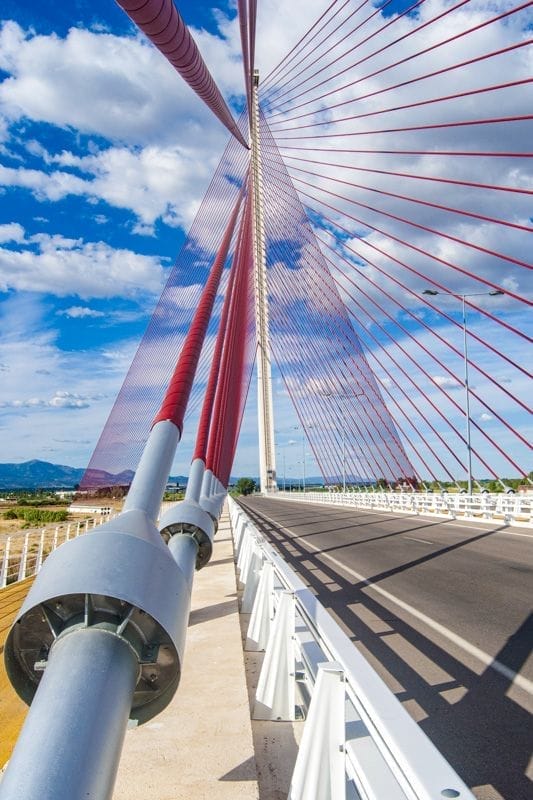 Puente atirantado, Talavera de la Reina, Toledo, Castilla-La Mancha