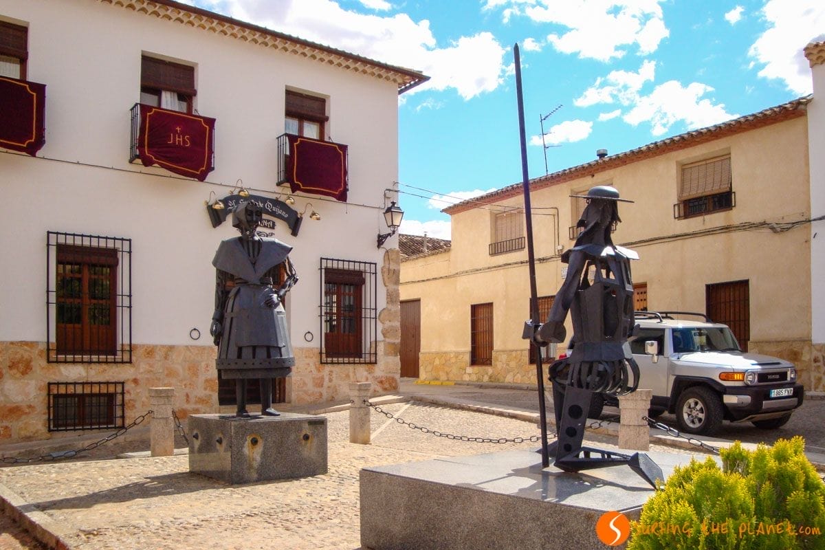 Esculturas de Quijote, El Toboso, Toledo, Castilla-La Mancha | Que hacer en Toledo Provincia