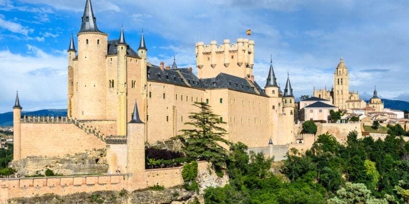 Mirador del Alcázar, Segovia, Castilla y León