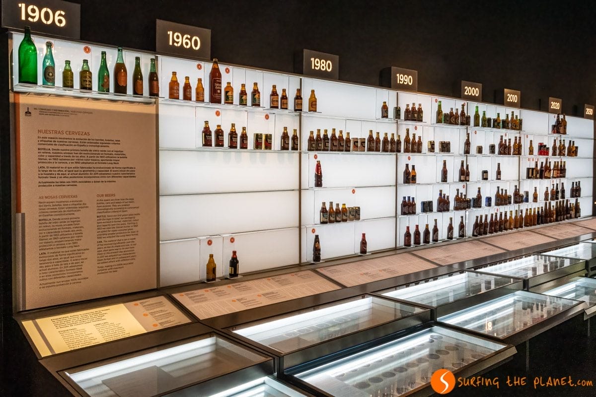 Historia de botellas, MEGA, A Coruña | Que ver en el Museo de Estrella Galicia Historia de botellas, MEGA, A Coruña | Que ver en el Museo de Estrella Galicia