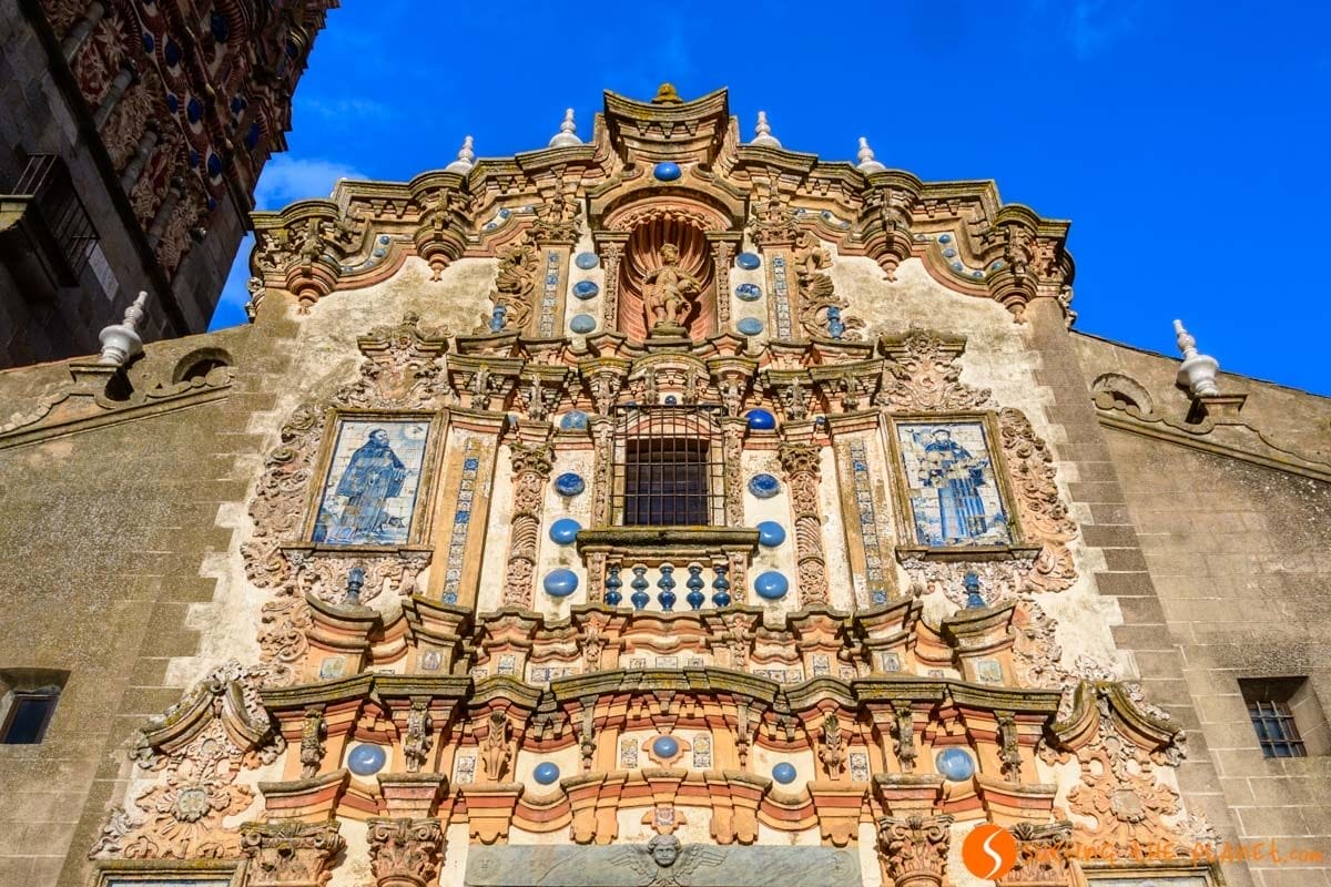 Fachada, Iglesia de San Bartolomé, Jerez de los Caballeros, Badajoz, Extremadura Fachada, Iglesia de San Bartolomé, Jerez de los Caballeros, Badajoz, Extremadura