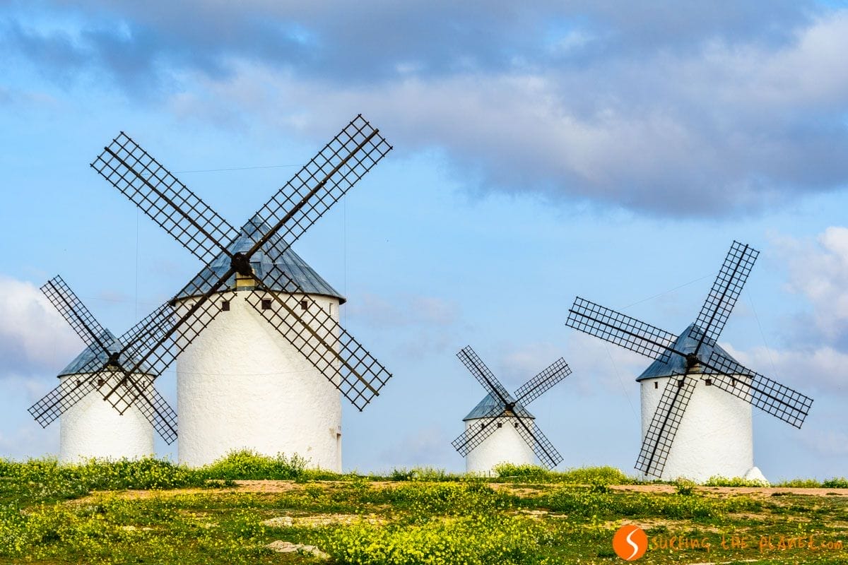 Molinos de viento, Campo de Criptana, Ciudad Real, Castilla-La Mancha | Pueblos de Castilla-La Mancha con encanto Molinos de viento, Campo de Criptana, Ciudad Real, Castilla-La Mancha | Pueblos de Castilla-La Mancha con encanto