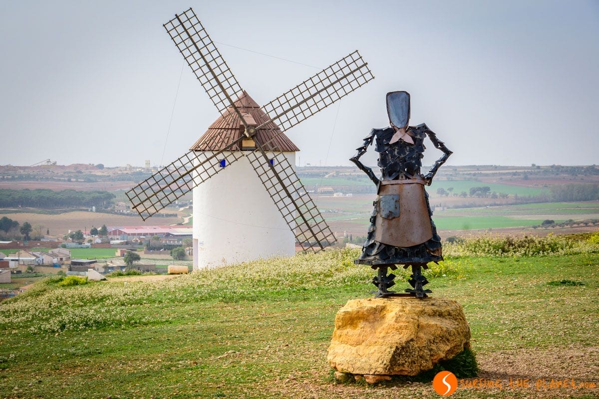 Molinos de viento, Mota del Cuervo, Cuenca, Castilla-La Mancha