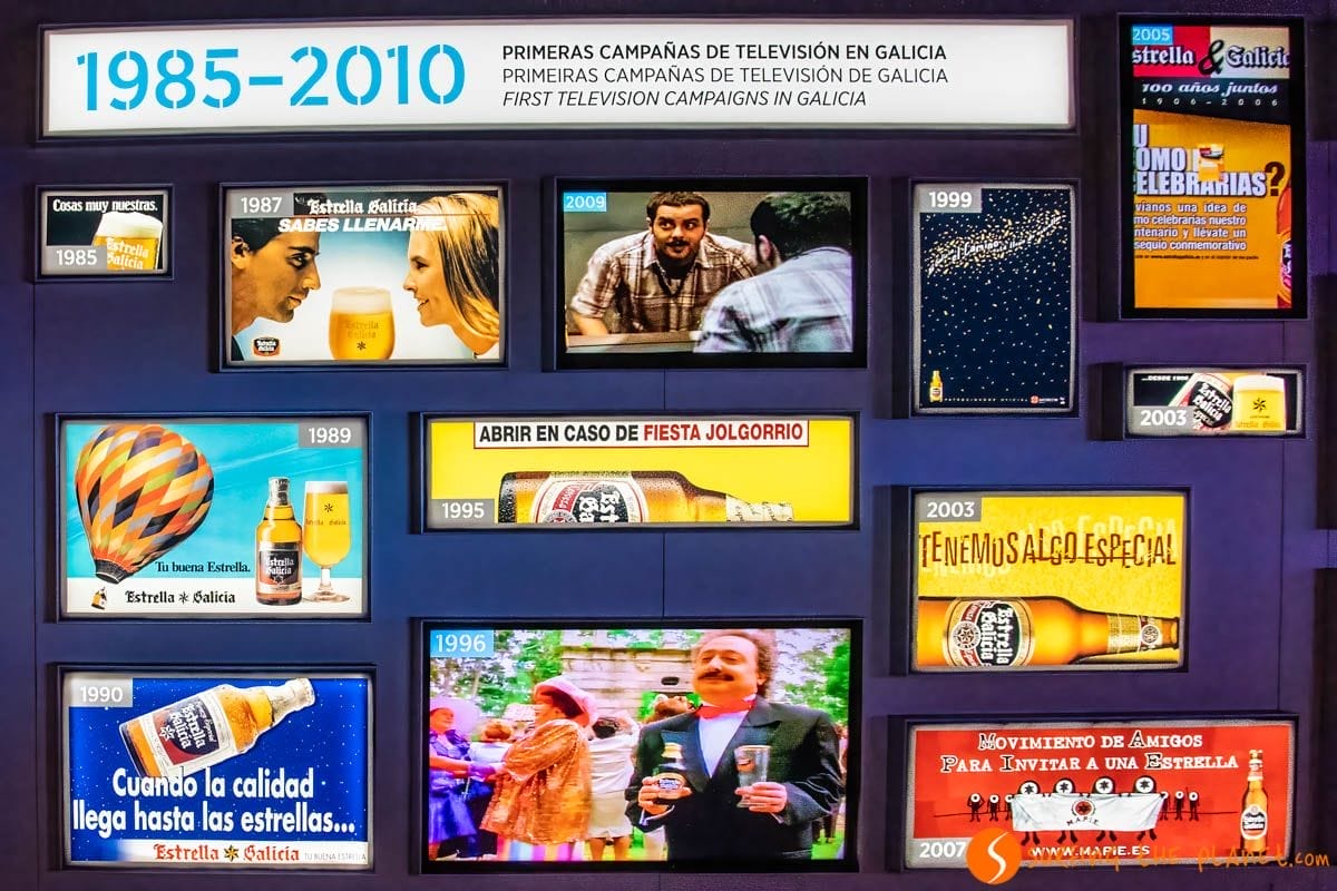 Publicidad, Museo Estrella Galicia, A Coruña Publicidad, Museo Estrella Galicia, A Coruña