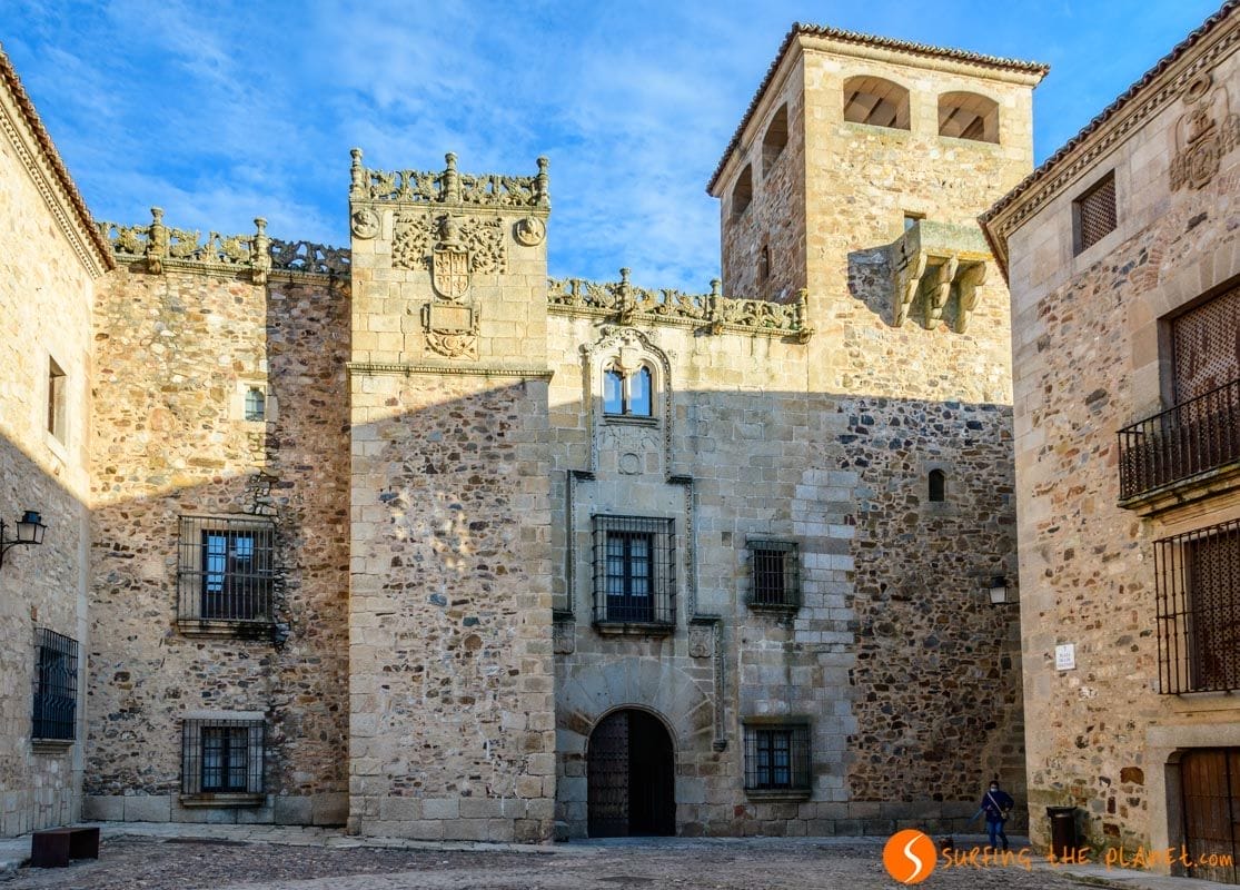 Palacio de los Golfines de Abajo, Cáceres, Extremadura Palacio de los Golfines de Abajo, Cáceres, Extremadura