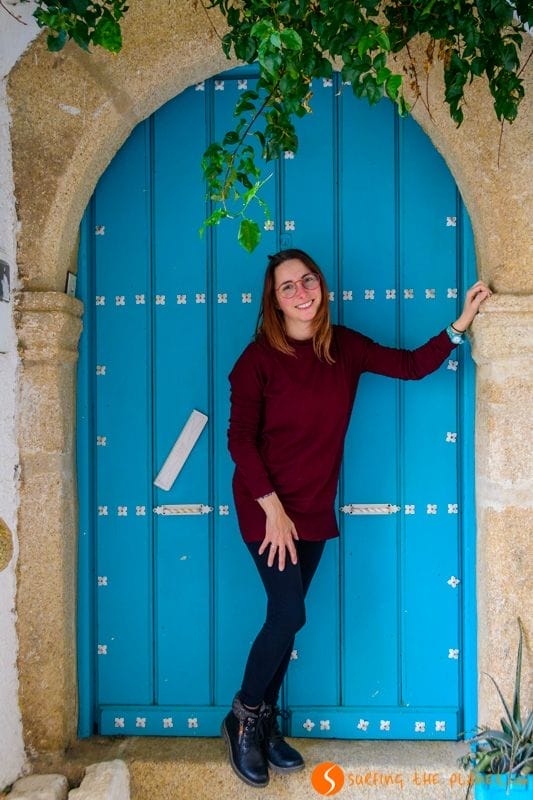 Puerta Azul, Barrio Judío, Cáceres, Extremadura Puerta Azul, Barrio Judío, Cáceres, Extremadura
