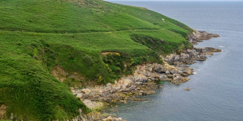 Cómo visitar la Isla de Ons | Acantilados verdes, Isla de Ons, Rías Baixas, Galicia