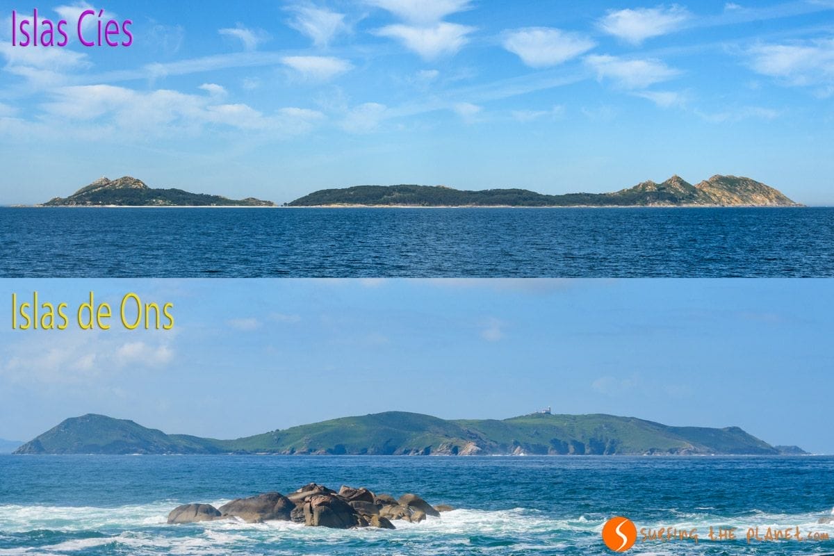 Vistas panorámicas de la Isla de Ons y Islas Cíes, Galicia | Viajar a las Islas Cíes y la Isla de Ons Vistas panorámicas de la Isla de Ons y Islas Cíes, Galicia | Viajar a las Islas Cíes y la Isla de Ons
