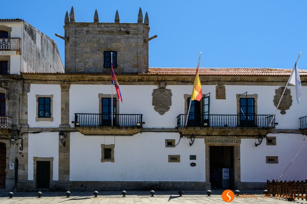 Ayuntamiento, Baiona, Pontevedra, Galicia Ayuntamiento, Baiona, Pontevedra, Galicia