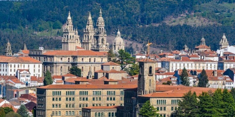 Que ver en Santiago de Compostela | Vistas desde la Ciudad de la Cultura de Galicia, Santiago de Compostela, A Coruña, Galicia