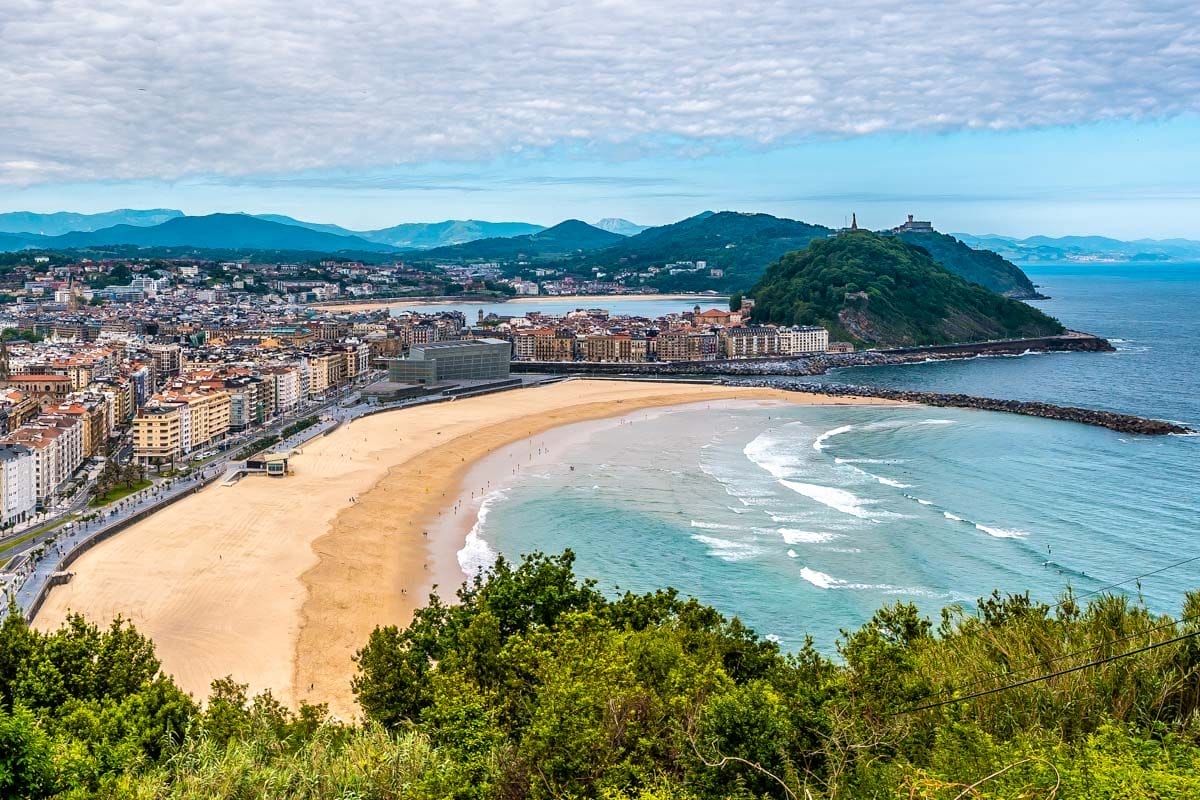 Vistas desde Monte Urgull, San Sebastián, Guipúzcoa | Que hacer en Bilbao en 3 días Vistas desde Monte Urgull, San Sebastián, Guipúzcoa | Que hacer en Bilbao en 3 días