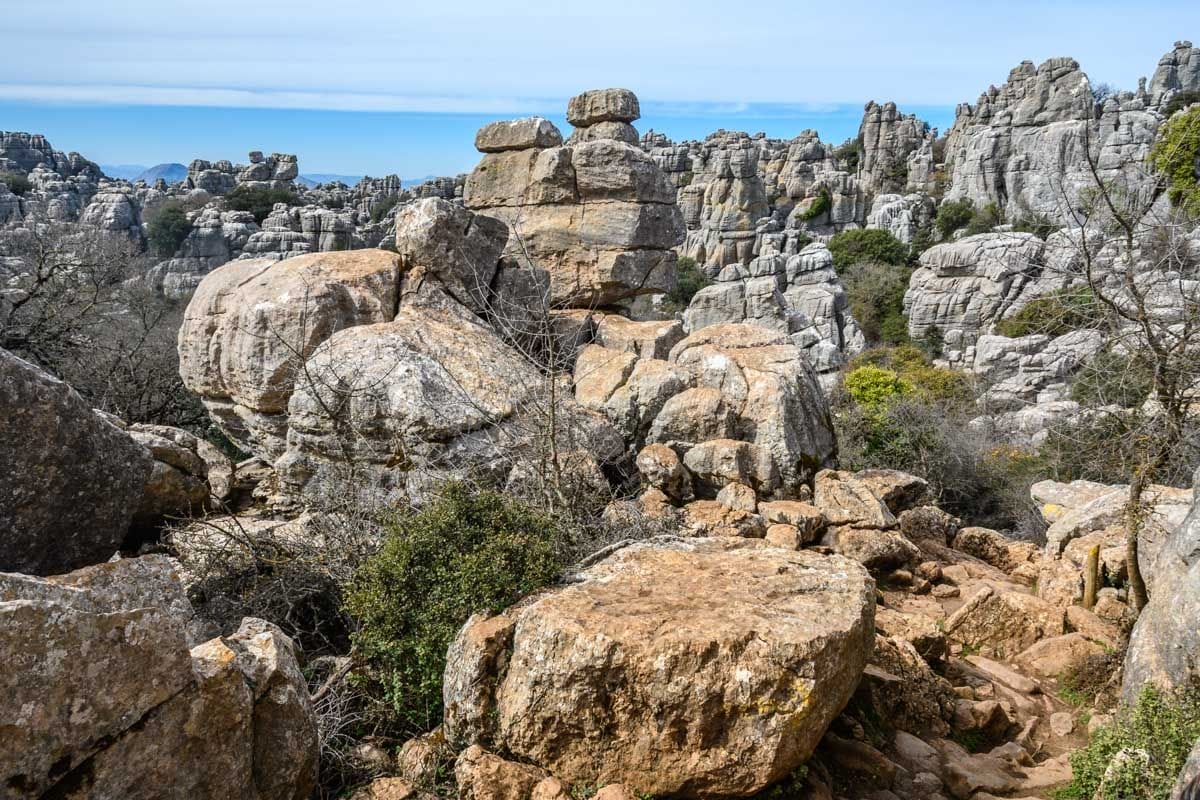 Paisaje, Torcal de Antequera, Málaga, Andalucía | Que hacer en Andalucía Paisaje, Torcal de Antequera, Málaga, Andalucía | Que hacer en Andalucía