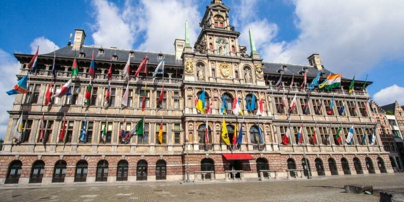 Ayuntamiento, Plaza del Mercado, Amberes, Flandes