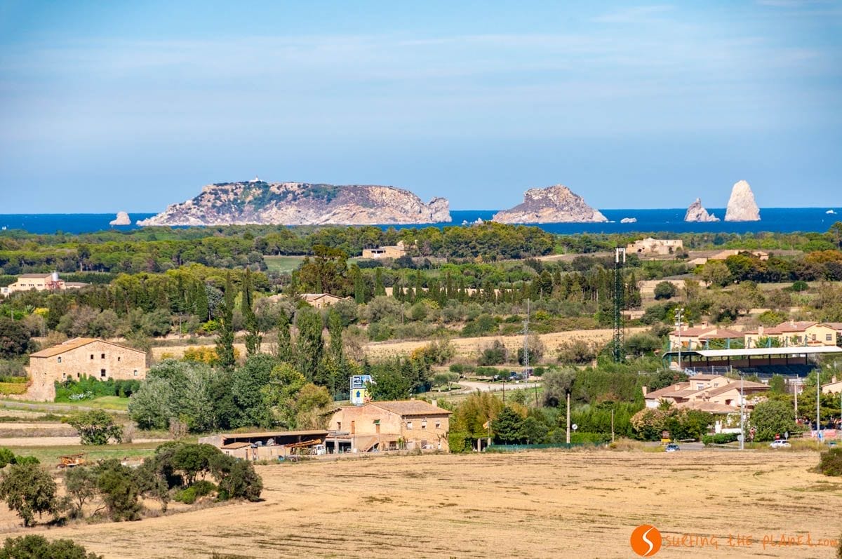 Vistas desde el Mirador Josep Plà, Pals, Cataluña | Que hacer en Pals