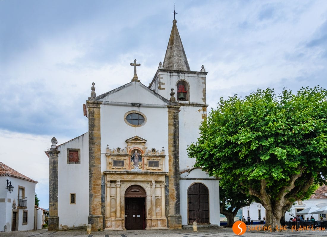 Exterior, Iglesia de Santa María, Óbidos, Portugal | Que visitar en Óbidos Exterior, Iglesia de Santa María, Óbidos, Portugal | Que visitar en Óbidos