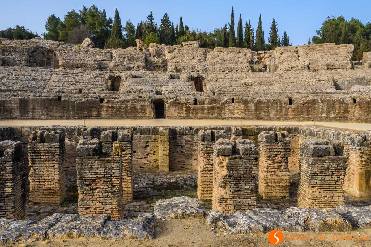 Anfiteatro, Città Romana di Itálica, Santiponce, Siviglia | Cosa fare a Siviglia