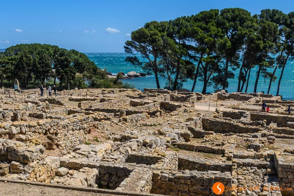 Ruinas, Empuries, Costa Brava, Cataluña | Patrimonio romano en España Ruinas, Empuries, Costa Brava, Cataluña | Patrimonio romano en España