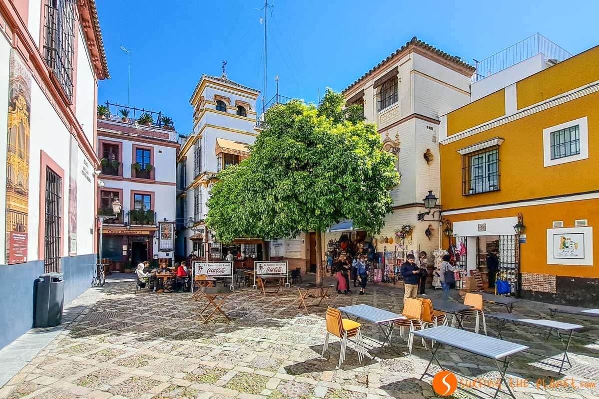 Plaza con encanto, Barrio de Santa Cruz, Sevilla | Que hacer en Sevilla en un día Plaza con encanto, Barrio de Santa Cruz, Sevilla | Que hacer en Sevilla en un día