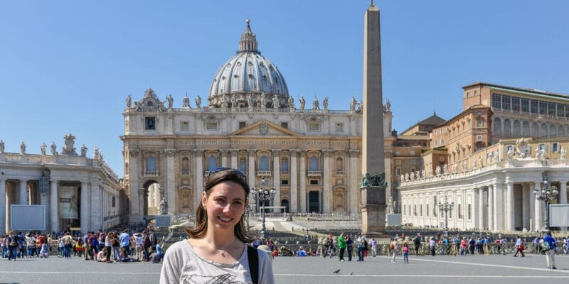 Plaza de San Pedro, Roma, Italia