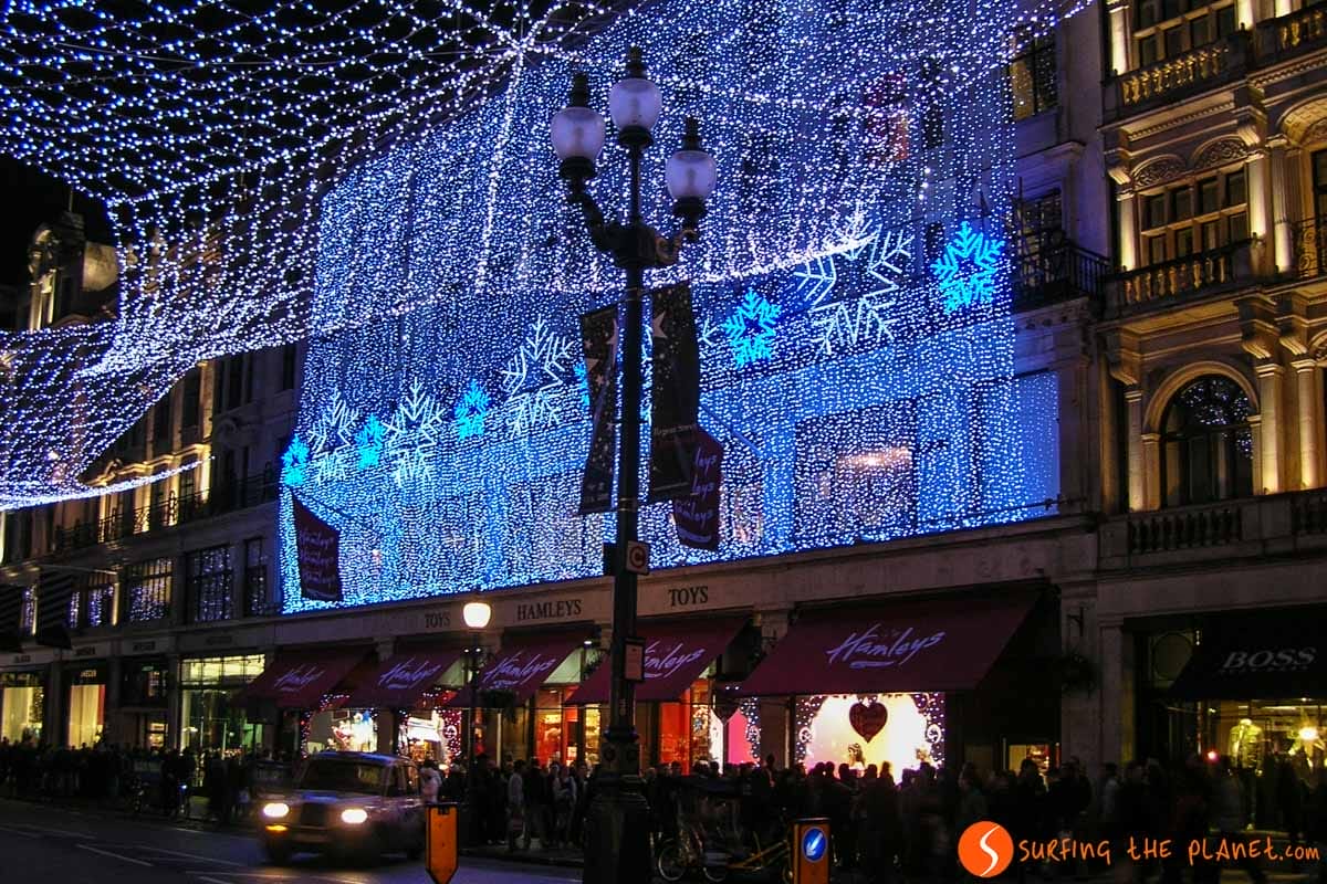 Luces, Navidad, Londres | Que hacer en Londres en 3 días
