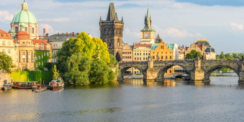 Paseo en barco por el Río Moldava, Praga