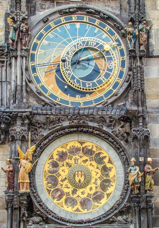 Reloj astronómico, Ciudad Vieja, Praga | Que ver en Praga en 4 días Reloj astronómico, Ciudad Vieja, Praga | Que ver en Praga en 4 días