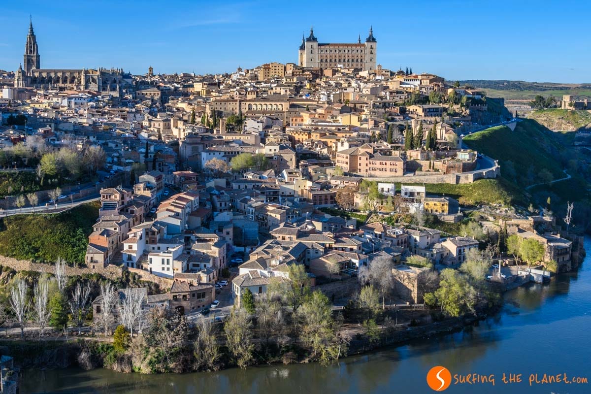 Que ver en Toledo en 2 días | Vistas desde el mirador, Toledo, Castilla-La Mancha Que ver en Toledo en 2 días | Vistas desde el mirador, Toledo, Castilla-La Mancha