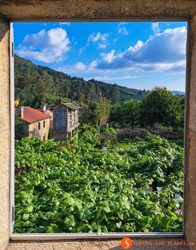 Paisaje rural, Camino Santiago Portugués con niños Paisaje rural, Camino Santiago Portugués con niños