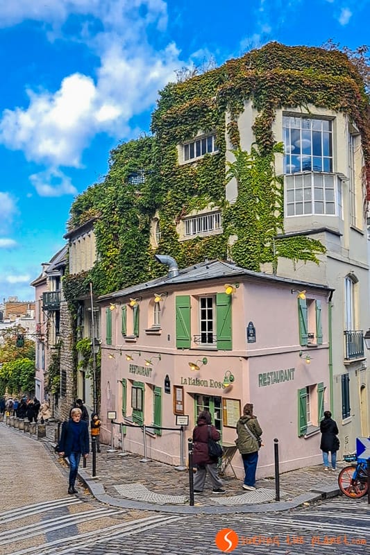 Esquina con encanto, Montmartre, París | Que visitar en París en 3 días