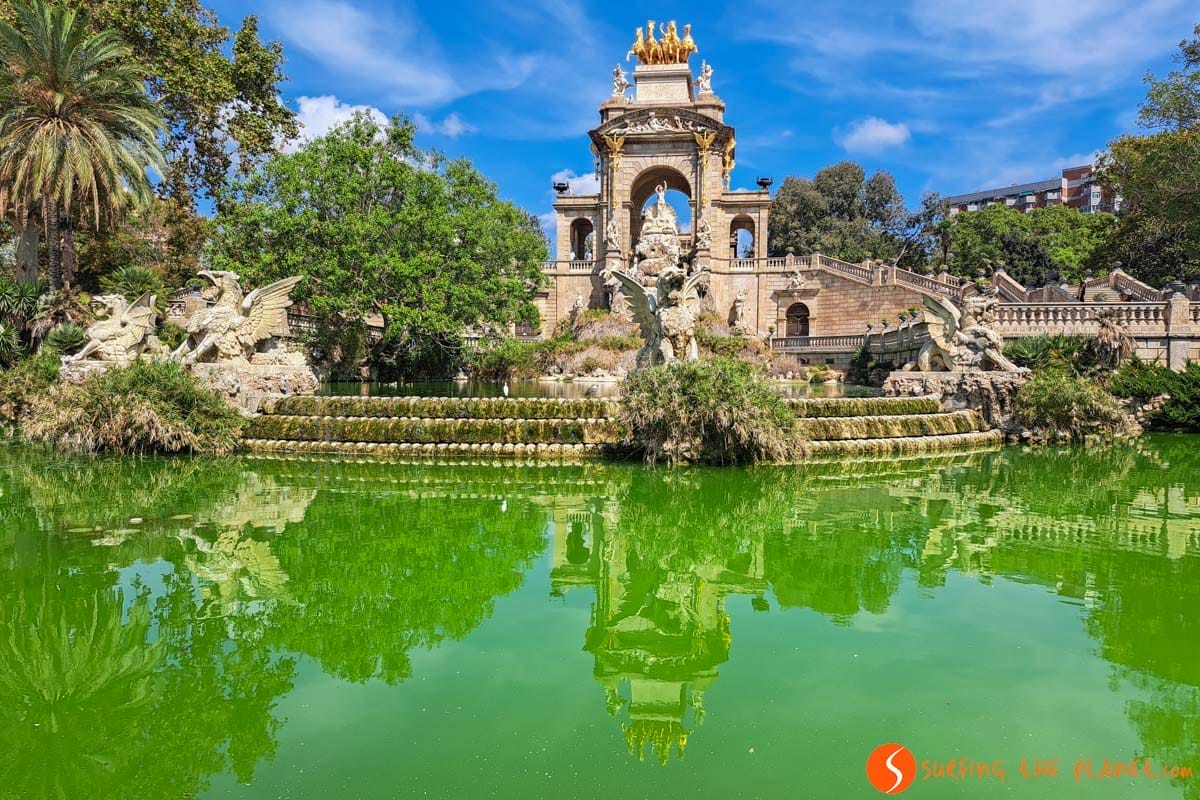 Fuente, Parque de Ciutadella, Barcelona | Que hacer en Barcelona en 2 días Fuente, Parque de Ciutadella, Barcelona | Que hacer en Barcelona en 2 días
