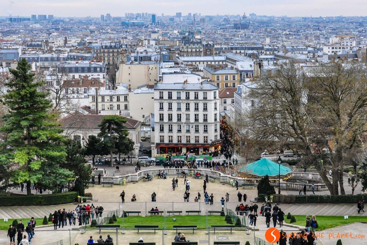 Vedute da Montmartre, Parigi | Cosa fare a Parigi in 3 giorni Vedute da Montmartre, Parigi | Cosa fare a Parigi in 3 giorni