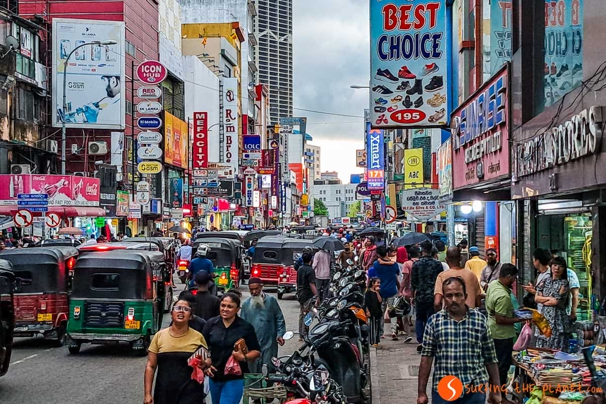 Barrio de Pettah, Colombo, Sri Lanka