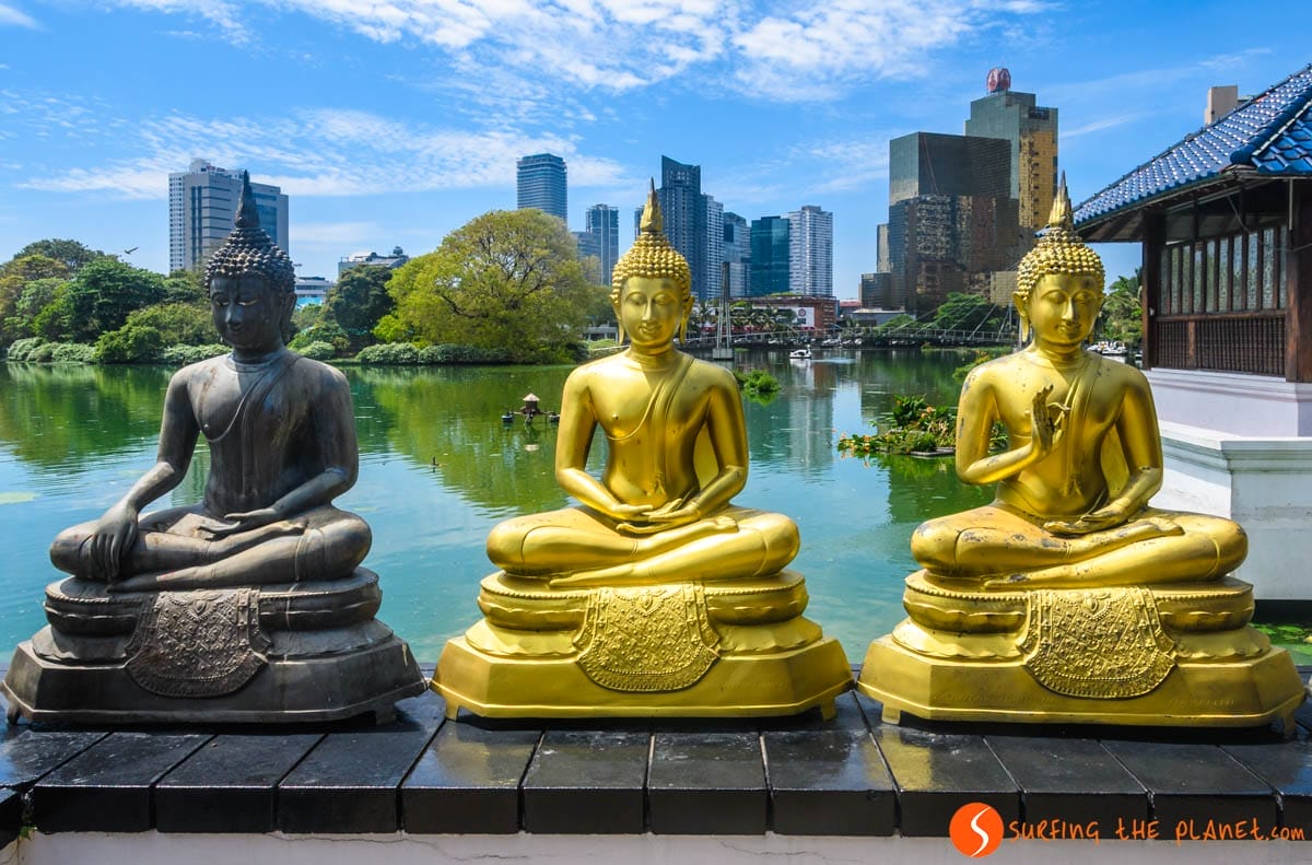 Templo de Gangaramaya, Colombo, Sri Lanka