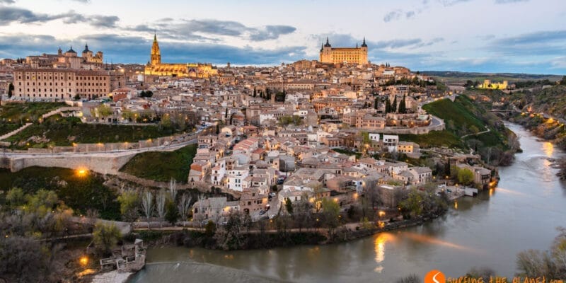 Atardecer, Mirador del Valle, Toledo