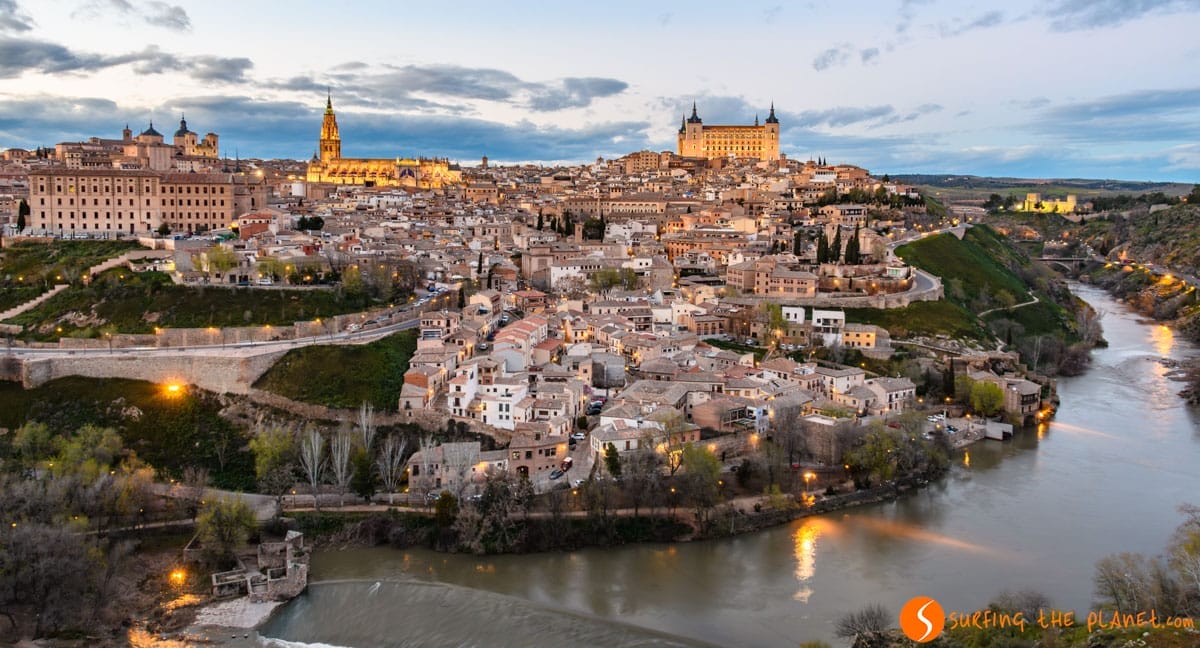 Atardecer, Mirador del Valle, Toledo | Que hacer en Madrid con niños