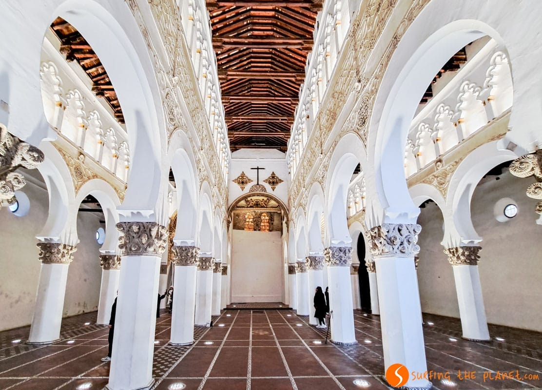 Interior, Sinagoga de Santa María la Blanca, Toledo | Que ver en Toledo en 2 días Interior, Sinagoga de Santa María la Blanca, Toledo | Que ver en Toledo en 2 días