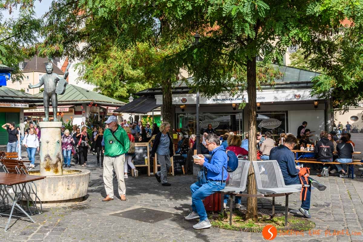 Puestos de comida, Viktualienmarkt, Múnich | Que hacer en Múnich en 3 días Puestos de comida, Viktualienmarkt, Múnich | Que hacer en Múnich en 3 días