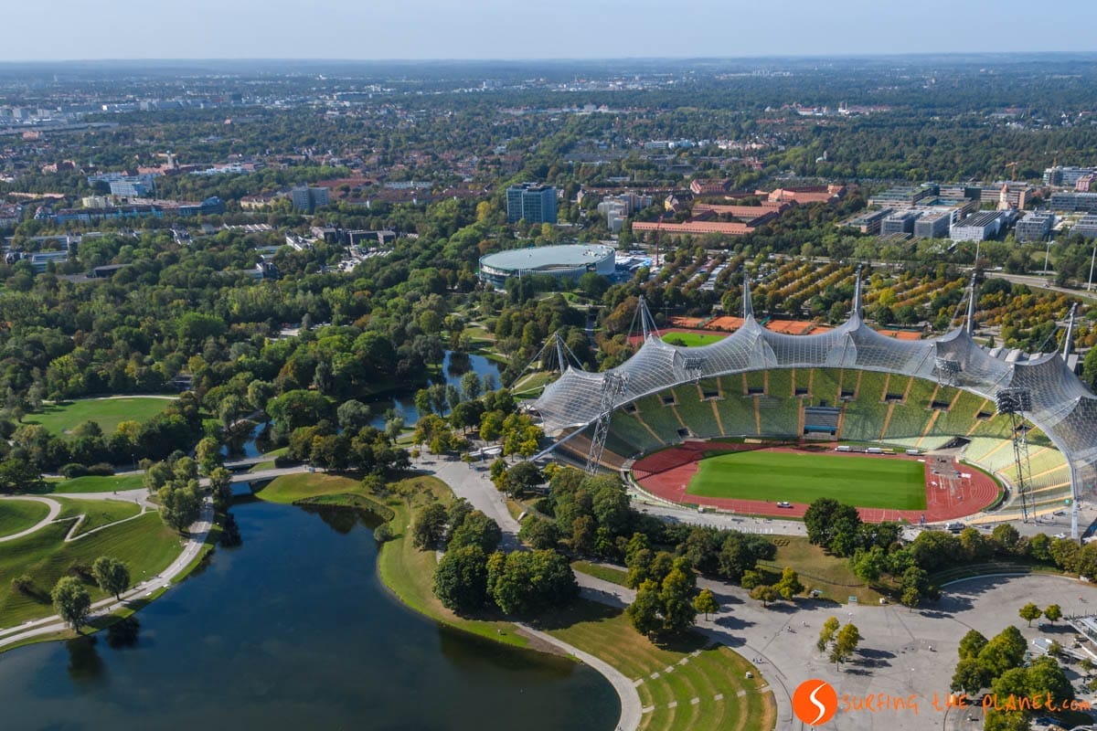 Vistas, Olimpiapark, Múnich | Que visitar en Múnich en 3 días Vistas, Olimpiapark, Múnich | Que visitar en Múnich en 3 días
