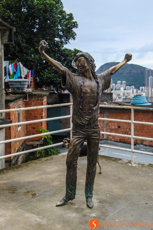 Michel Jackson, Favela de Santa Marta, Río de Janeiro | Que ver en Río de Janeiro 