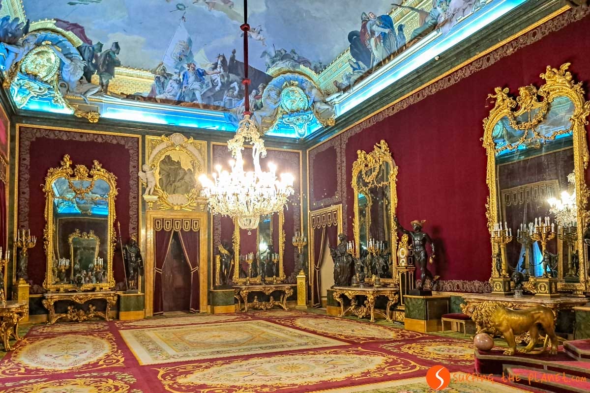 Interno, Palazzo Reale, Madrid | Cosa fare a Madrid in 3 giorni