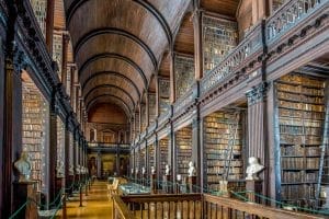 Biblioteca, Trinity College, Dublín