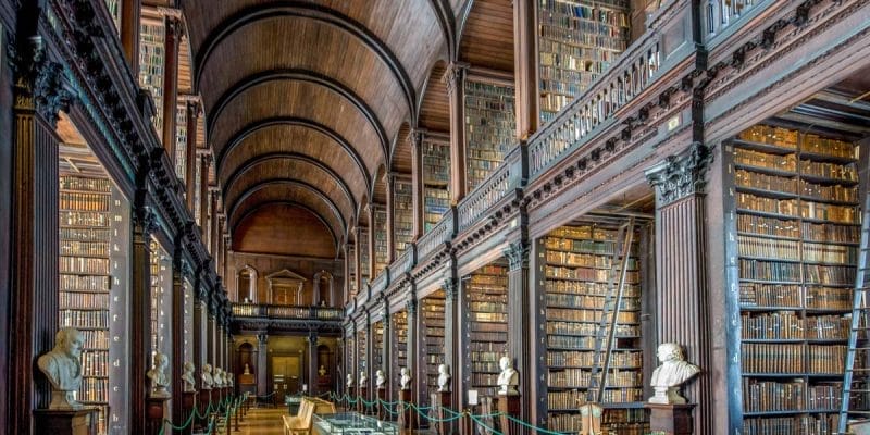 Biblioteca, Trinity College, Dublín
