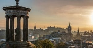 Vistas desde Calton Hill, Edimburgo