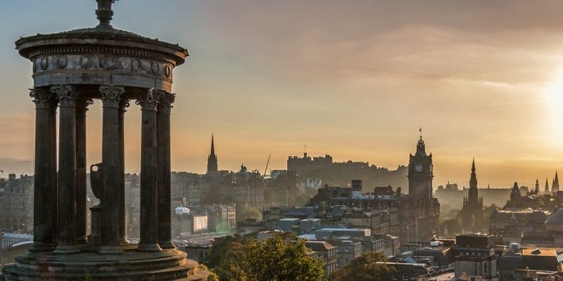 Vistas desde Calton Hill, Edimburgo