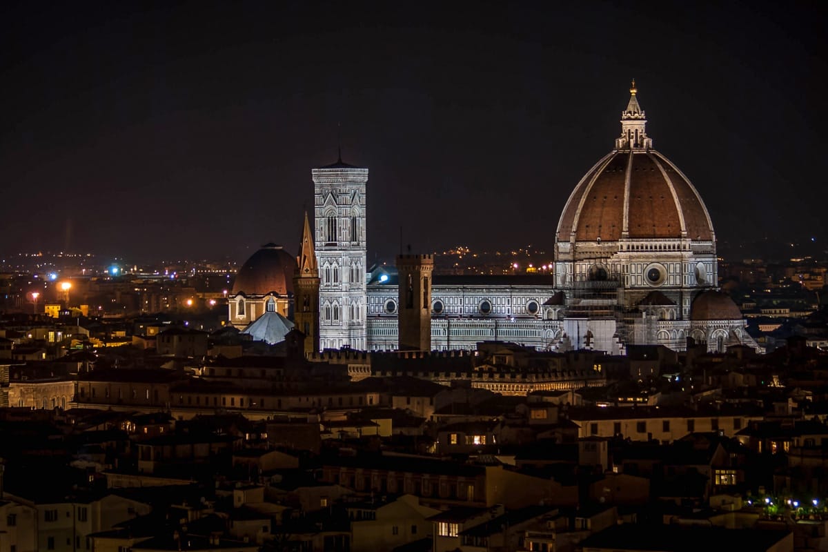 Vista nocturna, Florencia | Qué ver y hacer en Florencia en 2 días Vista nocturna, Florencia | Qué ver y hacer en Florencia en 2 días